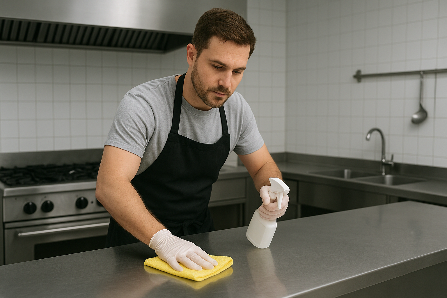 Commercial Kitchen Deep Cleaning